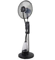 Mist Fan Black – Portable Cooling Misting Fan 3-Speed, 500ml Water Tank, Oscillating Head | USB Rechargeable, 360° Rotation | UAE Summer Outdoor & Indoor Air Cooler 